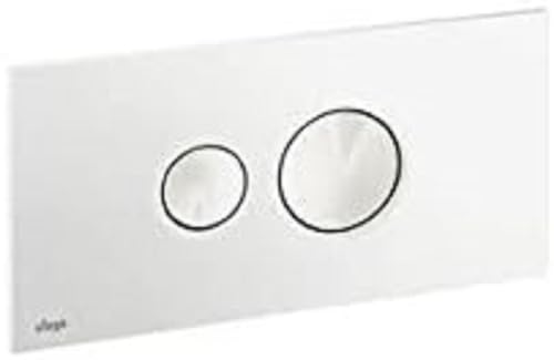 Produttore: Viega Viega 596316 Visign for Style 10 - Piastra di azionamento, colore: Bianco