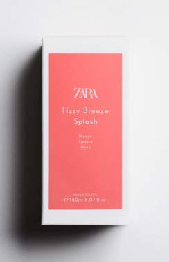 ZARA FIZZY BREEZE SPLASH 150 ML (5.0 FL. OZ) Fruity Women's Perfume