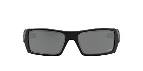 Oakley Lunettes de soleil Gascan OO9014 pour homme, noir mat/noir prizm, 60 mm