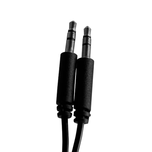 Cable estéreo 3.5mm (12 pies) Skywalker negro miniatura 4