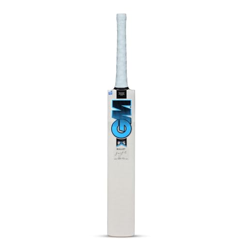 Image of Diamond Bullet English Willow Cricket Bat for Men and Women with Grained Tape on The Face | Short Handle | Free Cover | (Size-6)