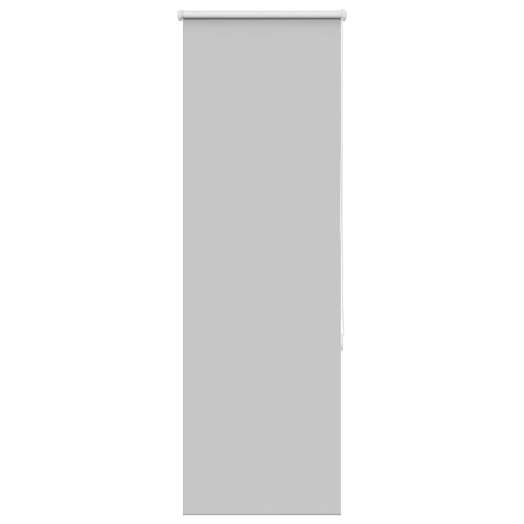 Store enrouleur occultant gris clair 60x150cm pour fenêtre de chambre