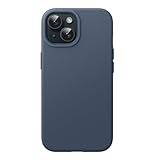 JETech Coque Silicone pour iPhone 15 6,1 Pouces, Protection Complète du Corps au Toucher S...