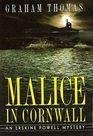 Hardcover Malice In Cornwall Book