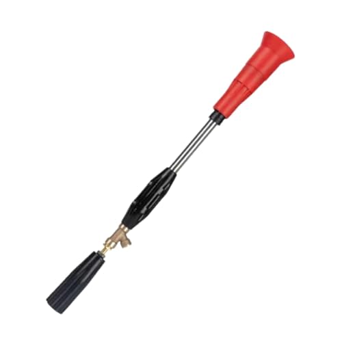 F Fityle Lancia spruzzatrice ad Angolo Regolabile, Testa di spruzzo agricola ad Alta Pressione e Lungo Raggio, Lancia spruzzatrice per irrigazione per Lavaggio, Lunghezza 55 Cm