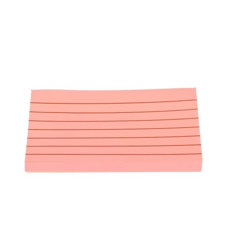 Blocs de notes adhésives lignées roses contre les oublis dans vos carnets