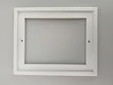 4 Tile White Hardwood Frame (4 Tile White Hardwood Frame)