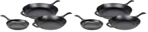 Image of Lodge Chef Collection 3pc Set (8 inch, 10 inch, & 12 inch Skillet) (Pack of 2)