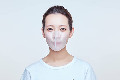 salone de mask(サロン・で・マスク)不織布 貼るマスク type-A 透けるタイプ (3枚入り)