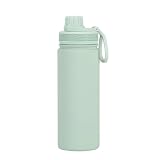 Generisch 500-ml-Wasserflasche mit Sportgriff und Schutzhülle for den Outdoor- täglichen Gebrauch(010)
