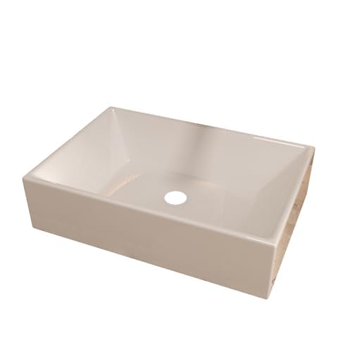 Cuba Pia Sobrepor Banheiro Lavabo Retangular Torino - Branco