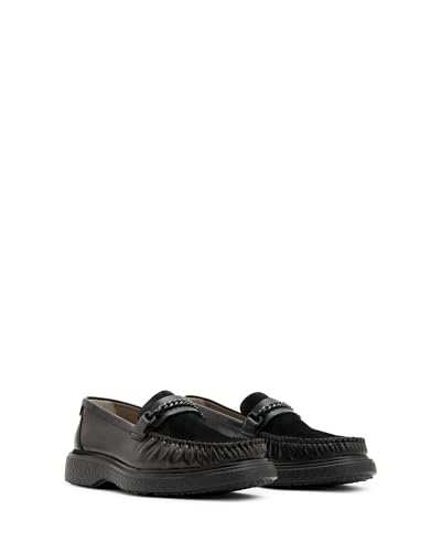 Men's Gibbs Leather Chain Loafers Shoes3