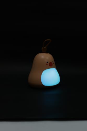 Image of Lexton 6 Inch Warm Baby Light for Kids | Portable USB Charging Lamp with 3 Brightness Levels, Soft Glow, Hanging Handle, ON /Off Button Control Night Lamp for Kids Room & Gift Purpose