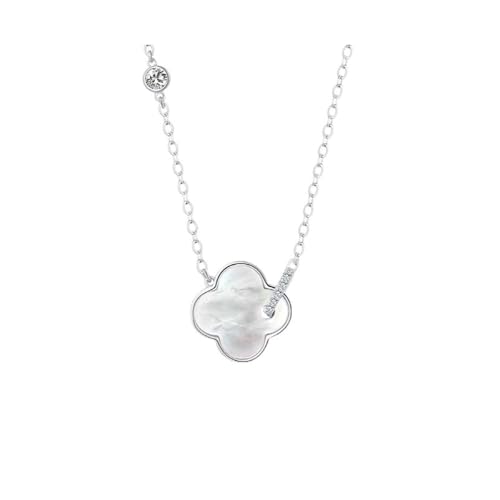 Collier quatre feuilles plaqué or : idée cadeau idéale pour un anniversaire ou Noël.
