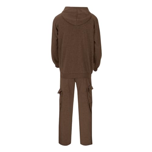 Men's Sweatsuits 2 Piece Outfits Casual Comfortable Workout Tracksuit - image 4
