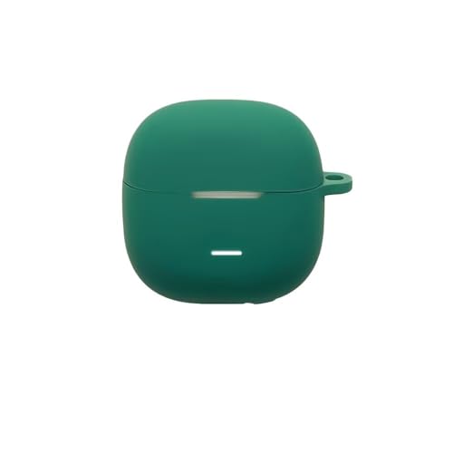 FTRONGRT Cover Compatibile con Xiaomi Redmi Buds 8 Active, Silicone Morbido, Antigraffio, Bluetooth Scatola per Cuffie Custodia Protettiva.Verde Scuro