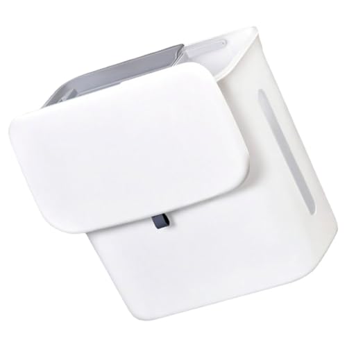 Caneca de basura para cocina con tapa y doble compartimento