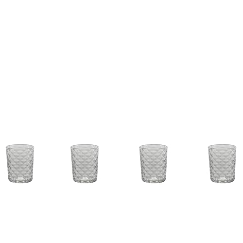 Zafferano Vaso Veneziano Mixology, Copas para Cócteles, Bebidas Largas, Licores, Diseño Veneciano (Shot 85)