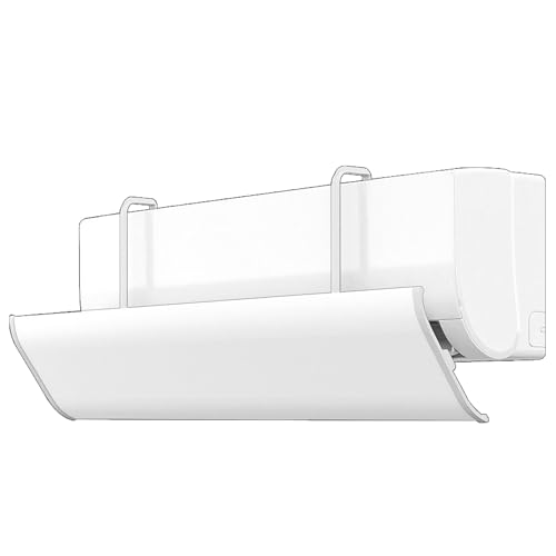 Déflecteur climatisation murale : stopper l air froid direct sans percer le mur