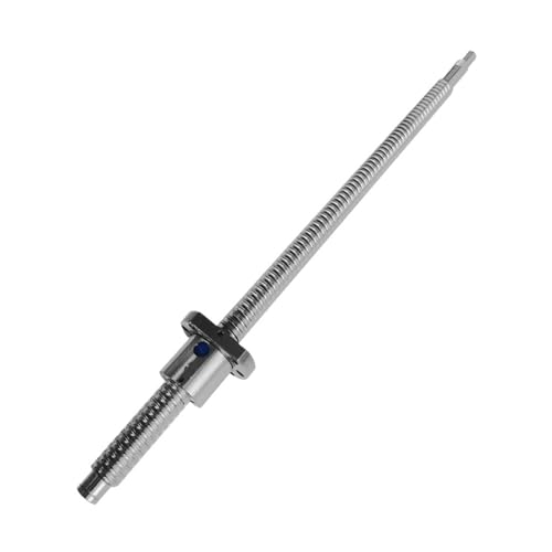 Metal Ball Screw nut 1pcs Left-Handed Ball Screw SFU2510 Length is 150-950mm + Single Left-Handed Nut(950MM)