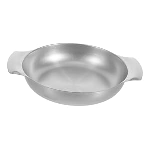 Decomelody Paellapfanne 22 cm Edelstahl