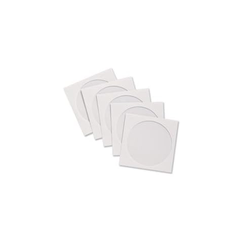 Compucessory Fundas de papel para CD con ventana (Paquete de 50) Cover