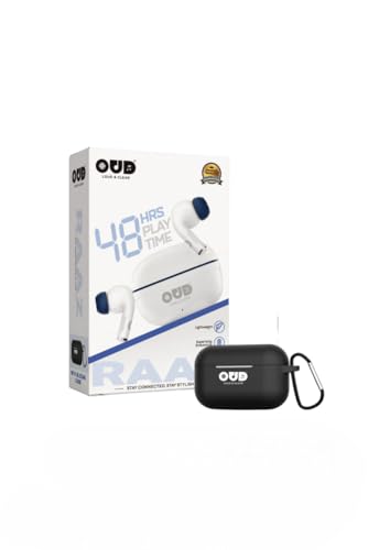 Image of Oud Spot On True Wireless Earbuds, 48 Hours Playtime, 300 Hours Standby Time, 30 Hours Talk Time