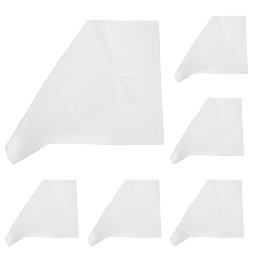 Bavoirs dentaires indéchirables blancs CRAFTHROU tissu léger jetable 125pcs