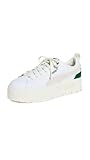 PUMA Womens Mayze Lace Up Platform Sneakers Shoes Casual - White - Size 10 M