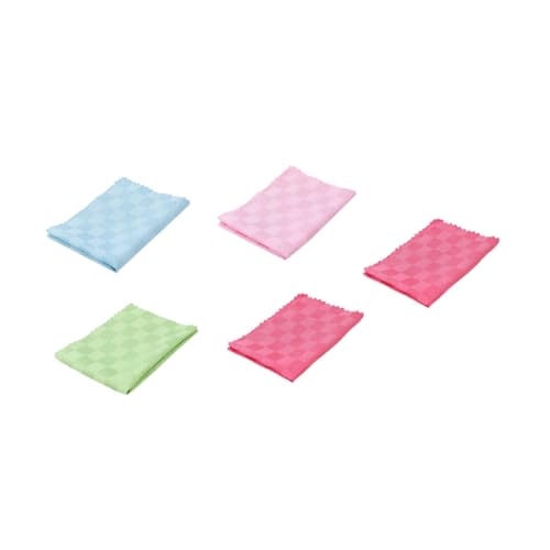 KICHOUSE 5Piezas Toallas de Cocina de Multifuncionales Paños de Lavado de Platos Absorbentes Color Aleatorio Limpieza de Cocina