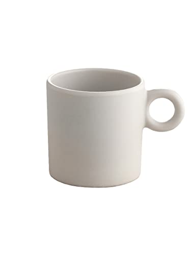 Alessi Dressed en Plein Air MW72/76 LG, Tazza da Caffè di Design, Melammina, Grigio (Chiaro)