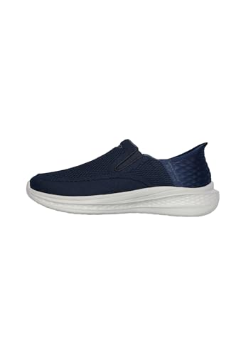 Skechers Baskets Slip-ins Slade Deacon Hommes chaussure de marche noire sans lacet