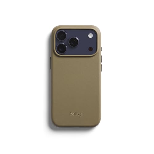 Bellroy Phone Case for iPhone 17 Pro (Leather Phone case) - Khaki