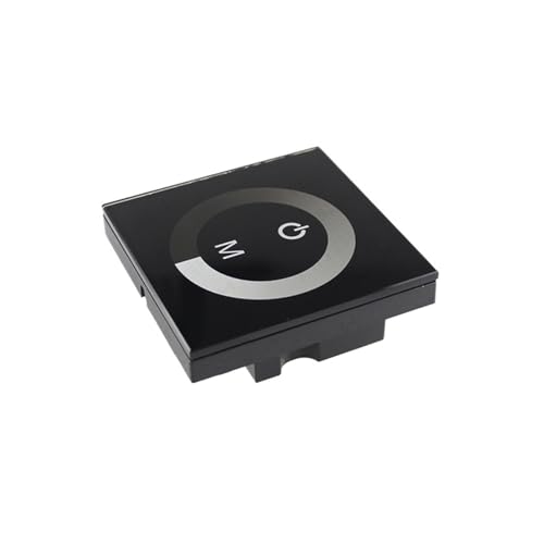 Atenuador led monocromático con interruptor táctil y controlador de brillo de panel 86 4