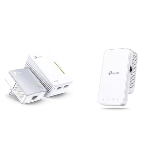 Kit CPL WiFi TL-WPA4220 et Répéteur RE330 TP-Link pour étendre le réseau maison