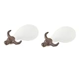 LABRIMP 2piezas Adorno De De De Agua Para Accesorio De Mesa De Kung De Decoración Ru