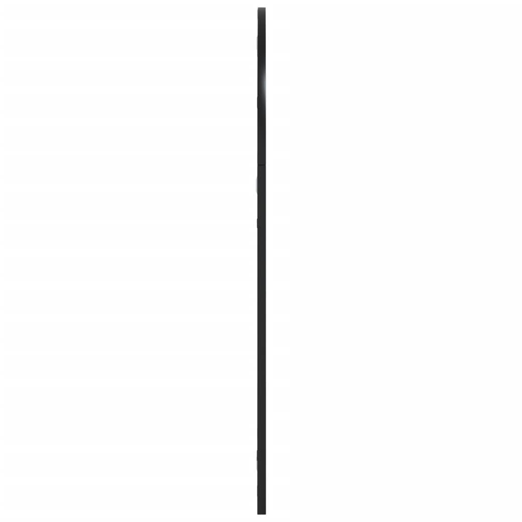 Fengshui Czarne lustro ścienne, 60 x 90 cm, wypukłe