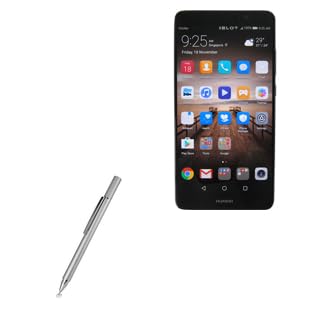 BoxWave Stylus Pen Compatible with Huawei Mate 9 Pro - FineTouch Capacitive Stylus, Super Precise Stylus Pen - Metallic Silver
