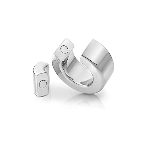 Edelstahl Cockring Ballstretcher Penisring Hodengewicht mit Magnetverschluss (Innen Ø : 35 mm / Höhe : 30 mm) Cover