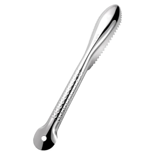 BIUDECO Squamatore in Acciaio Inossidabile Strumento Portatile per Rimozione Squame Leggero e Resistente Pulizia Cucina per Uso