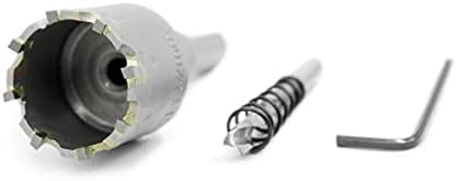 Drill Bits 1Pcs TCT Carbide Tip Core Drill Bit Hole Saw Metalworking Cutter For Stainless Steel Alloy Metal Drilling 15-100mm Drill Bit - (Hole Diameter: 100mm)