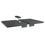 BMC WW2 Bunker Roof - Gray Plastic Army Men Playset Accessory