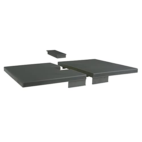 BMC WW2 Bunker Roof - Gray Plastic Army Men Playset Accessory