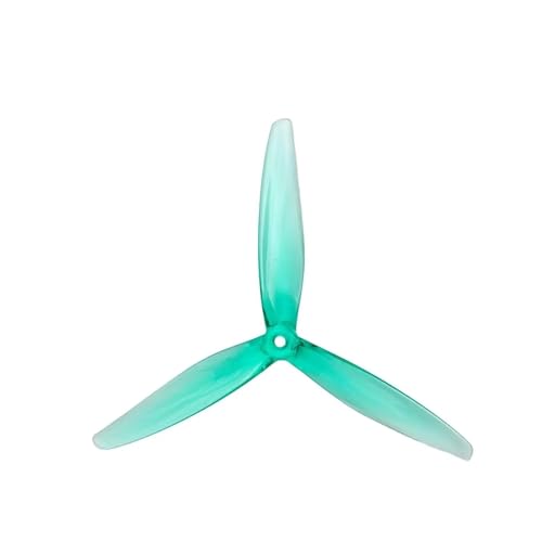 2 Pairs For 7050 7X5.0 3-Impeller PC Propellers, FPV 6 Inch Freestyle Long Range Drone DIY Accessories(2 pairs Green)