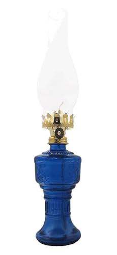 Lámparas de aceite Lámpara de queroseno Lámparas de aceite de vidrio vintage con pantalla transparente reemplazable Lámpara de huracán Iluminación vintage Lámpara de aceite de queroseno Retro Iglesias