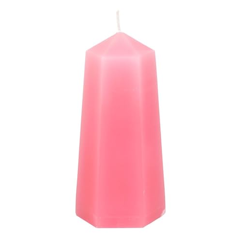 Bougie LOVE Something Different rose et blanche de taille unique