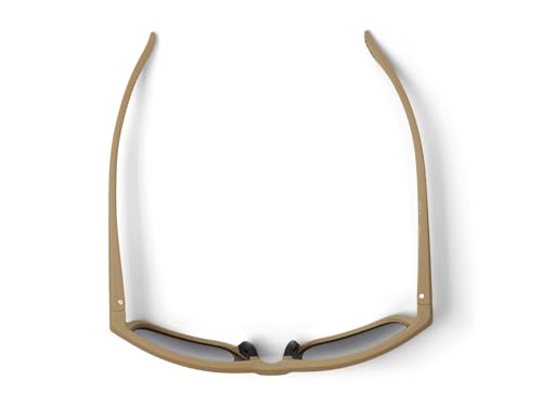 Spy Optic Men's Region Square Sunglasses, Matte Sand, 59mm2