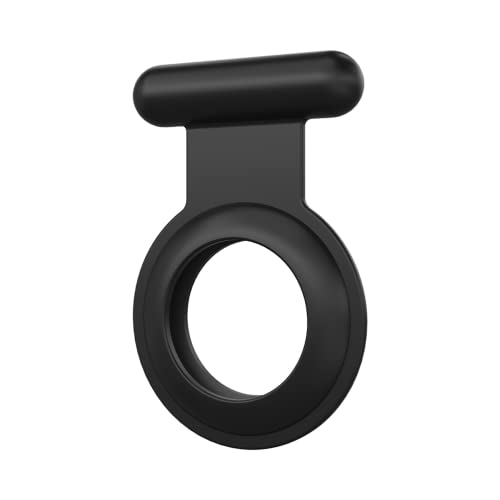 Compatível com capa AirTag, pacote com 2 capas de silicone macio, antiarranhões, capa protetora invi