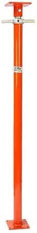 Ellis Manufacturing Company - Light Duty Steel Shores & Jack Post - 85" - 109" Range of Adjustment - 5,000 lb Safe Load Capacity - Adjustable Jack for Temporary or Permanent Support