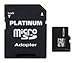 Produktbild Platinum Micro SDHC 16 GB Class 6 Speicherkarte (inkl. SD Adapter) 177307